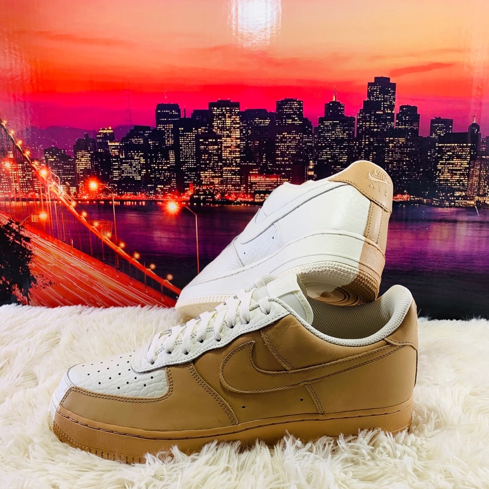 NIKE AIR FORCE 1 07’ PREMIUM “SAIL VACHETTA” - Picture 3 of 8